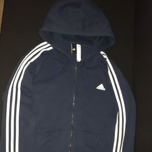 adidas zip up hoodie